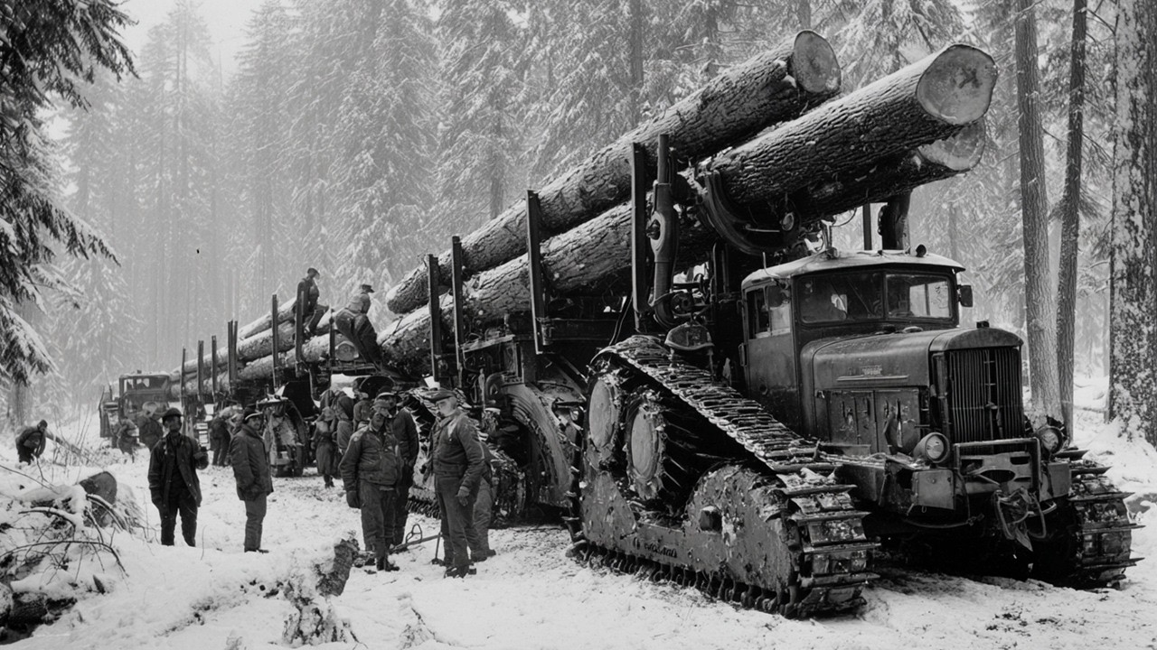 America’s Timber Monster: The Snow Vehicle That Conquered The Impossible