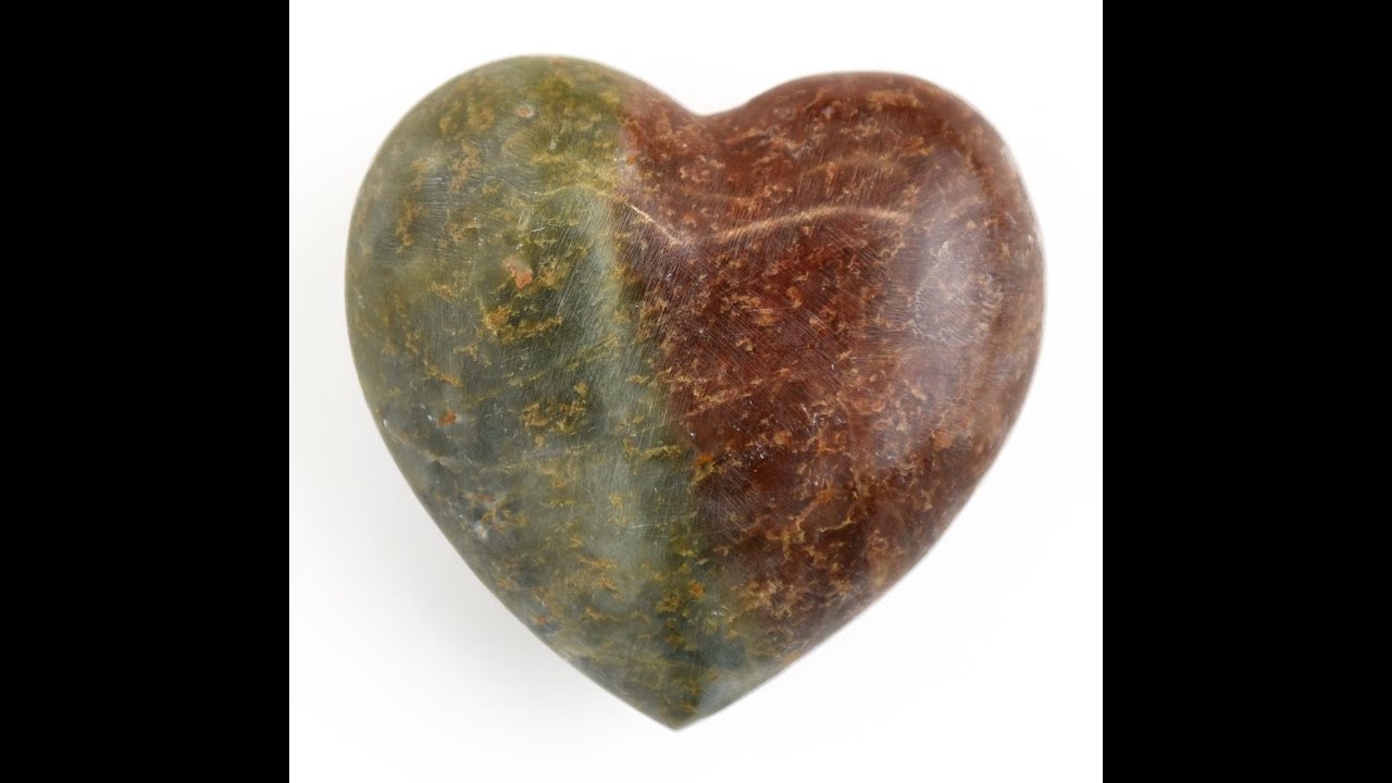 Carving a Soapstone Heart