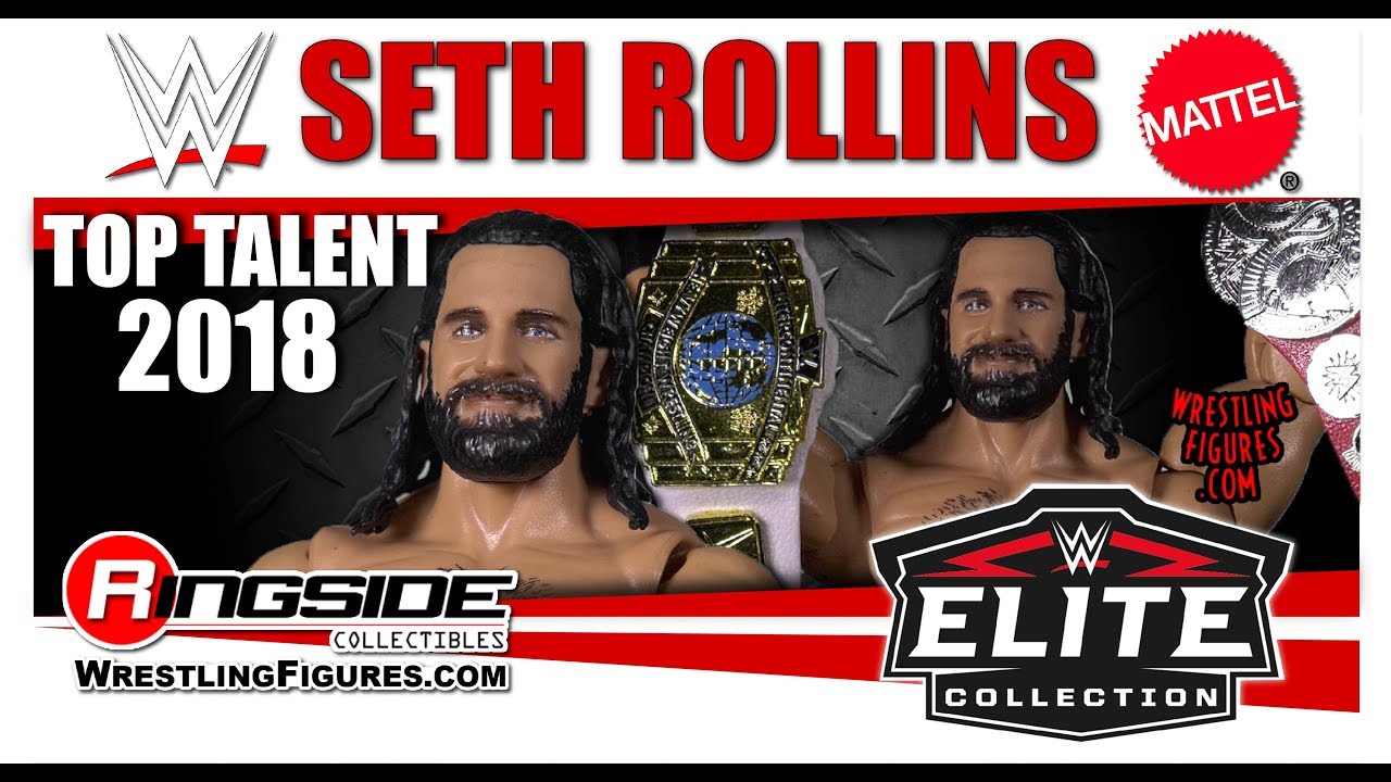 WWE FIGURE INSIDER:  Seth Rollins - Mattel WWE Elite Top Talent 2018