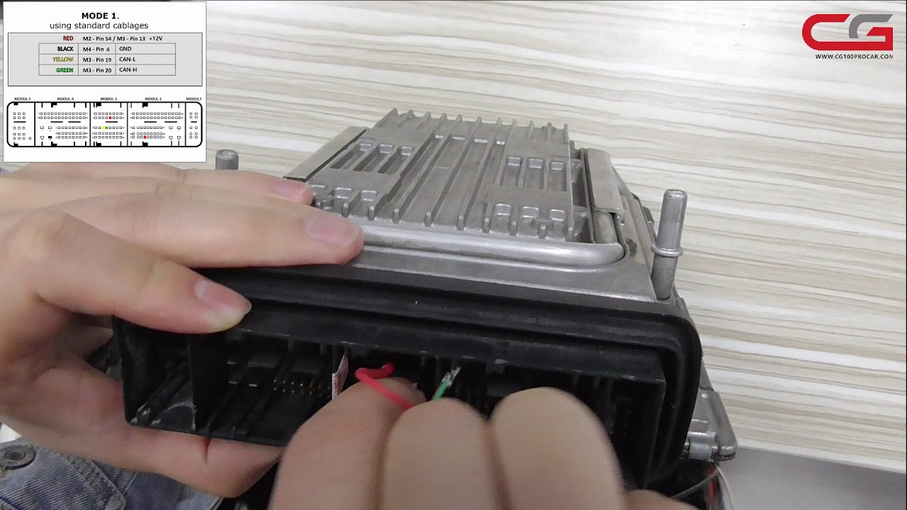 CGDI BMW Engine Control Computer MSD85 Reads ISN