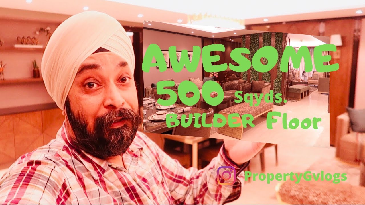 500 SQYDS 4 BHK FULLY FURNISHED  LUXURY BUILDER FLOOR IN DLF PHASE 2 GURUGRAM