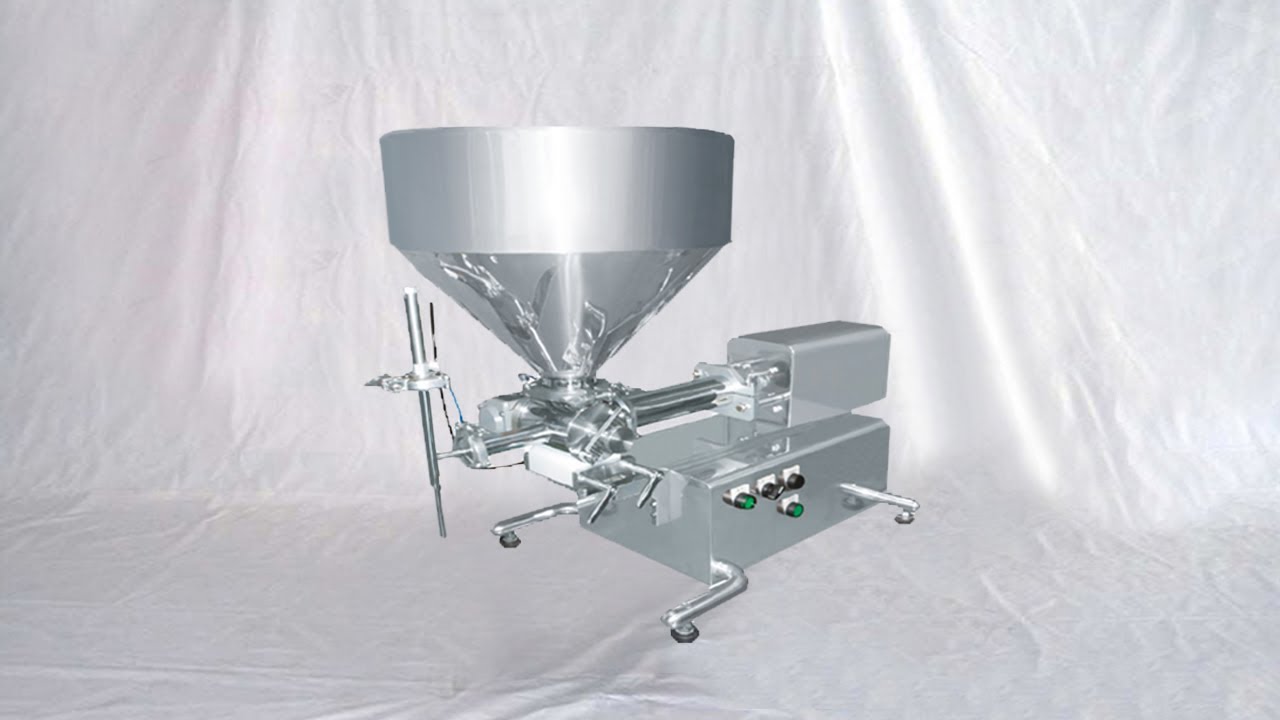 Ice cream filling machine semi automatic tabletop quantitative filler for paste Wide-mouthed nozzle