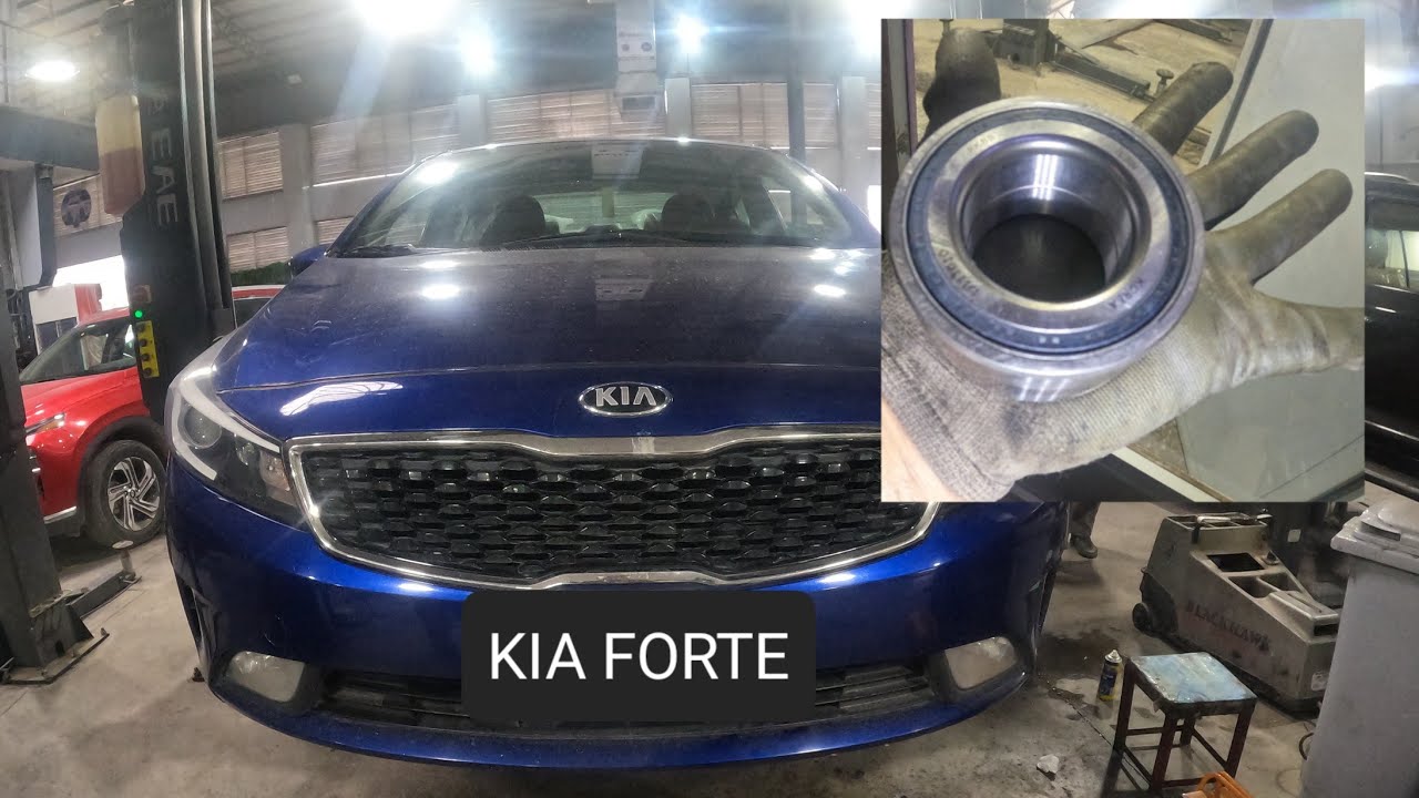 front wheel bearing replacement ... kia forte 2010 - 2018