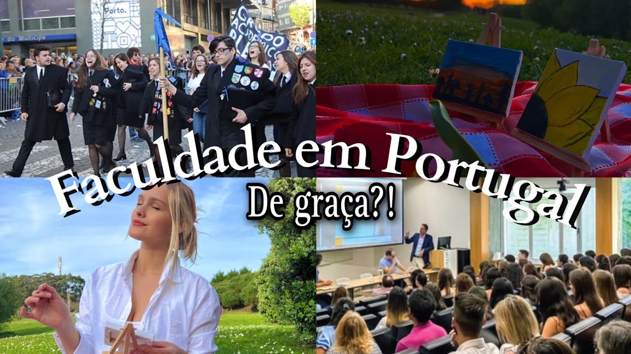 Como entrar na faculdade de gra&ccedil;a em Portugal!