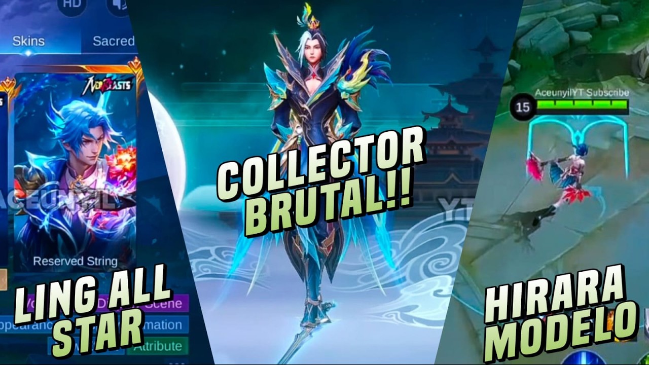 ALL STAR LING E PHARSA, COLECTOR DO LING LINDA | MLBB NOTÍCIAS