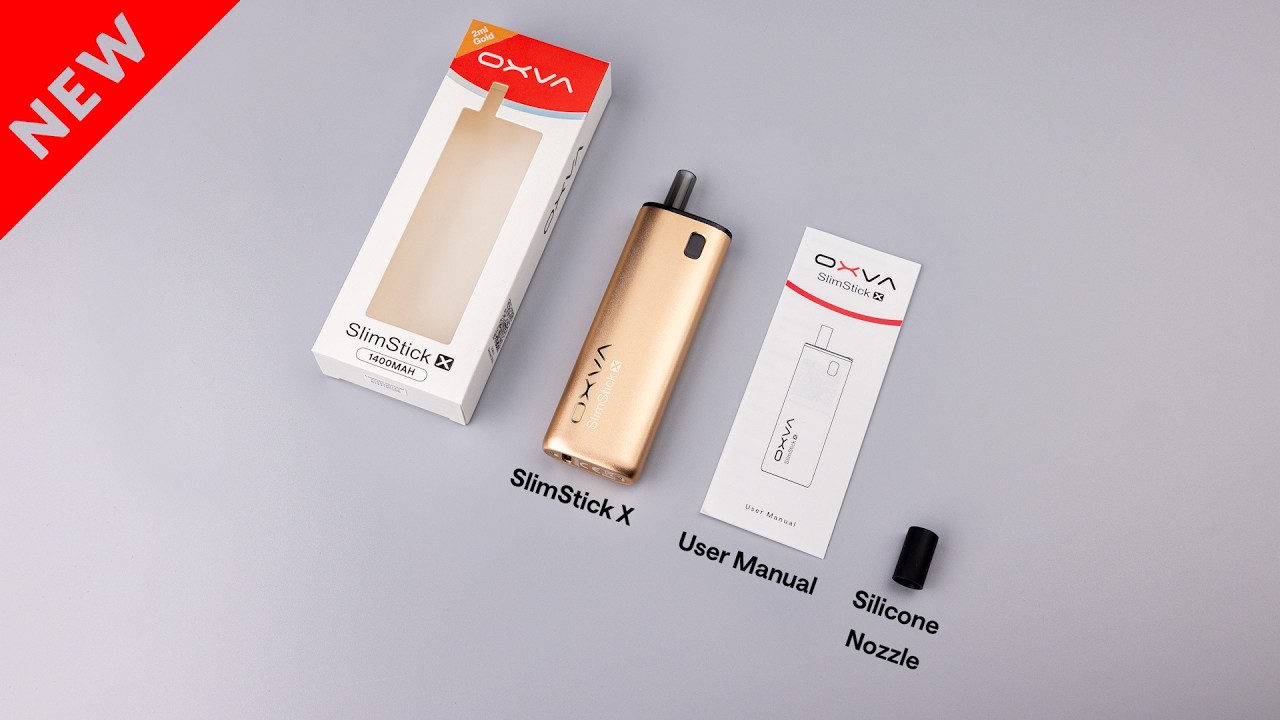 OXVA SlimStick X Unboxing | Slim, Powerful, Refillable
