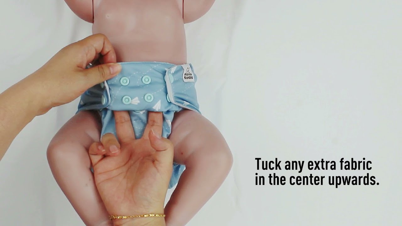 How To Fit Mama Koala Cloth Diaper 1.0