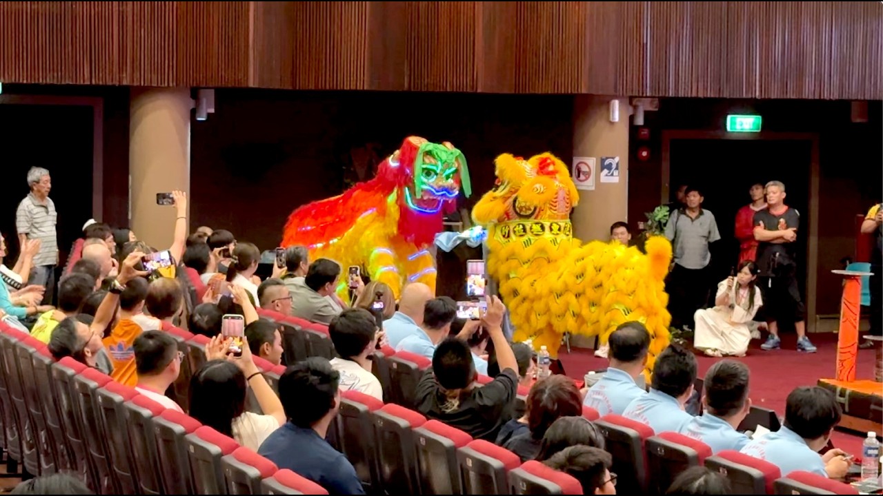 [4K]  Team Sarawak-马来西亚砂拉越東法醒狮团 at SG Chinatown Lion Dance Competition on 8 Feb 2026