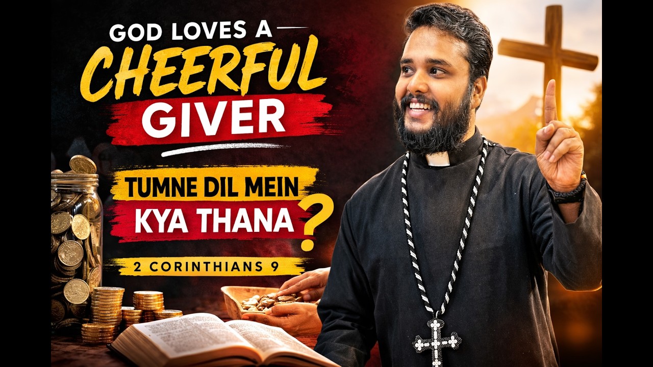 God Loves a Cheerful Giver | Tumne Dil Mein Kya Thana? | 2 Corinthians 9 Hindi Sermon