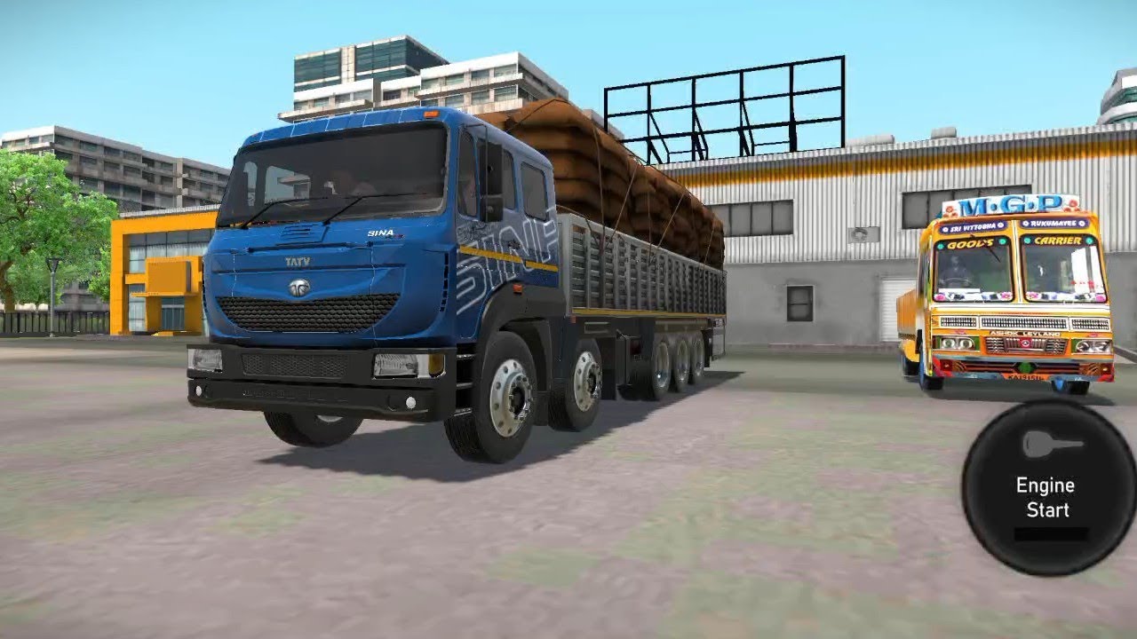 Truck driving 