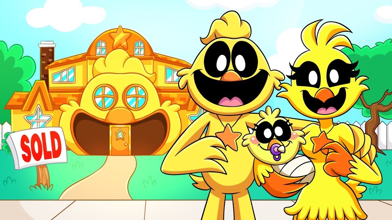 KICKIN CHICKEN COMPRA SU PRIMERA CASA? Poppy Playtime Animación