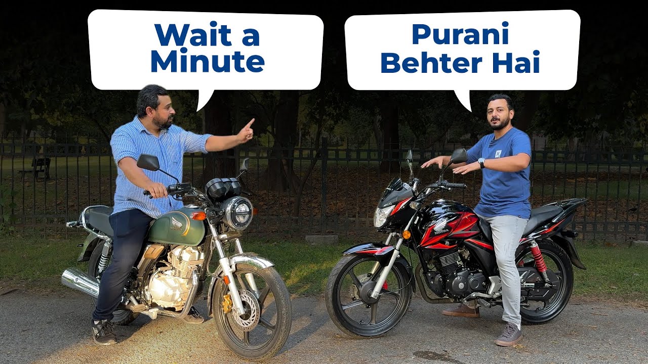 Honda CG150 vs Honda CB150F - Comparison