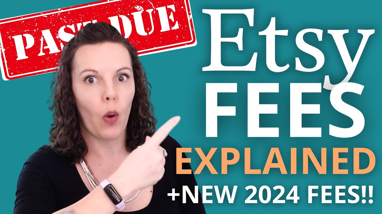 Etsy For Beginners: What Are Etsy Fees EXPLAINED (All About Etsy Fees in 2024) Selling on Etsy