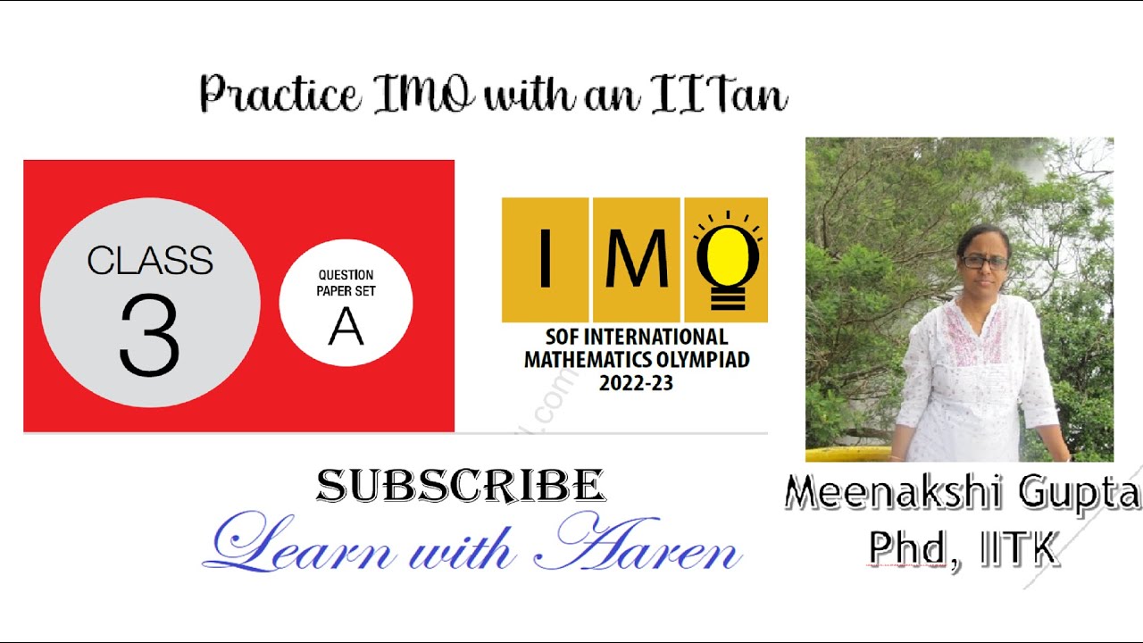 International Mathematics Olympiad (IMO) 2022-2023 Set A, Class 3