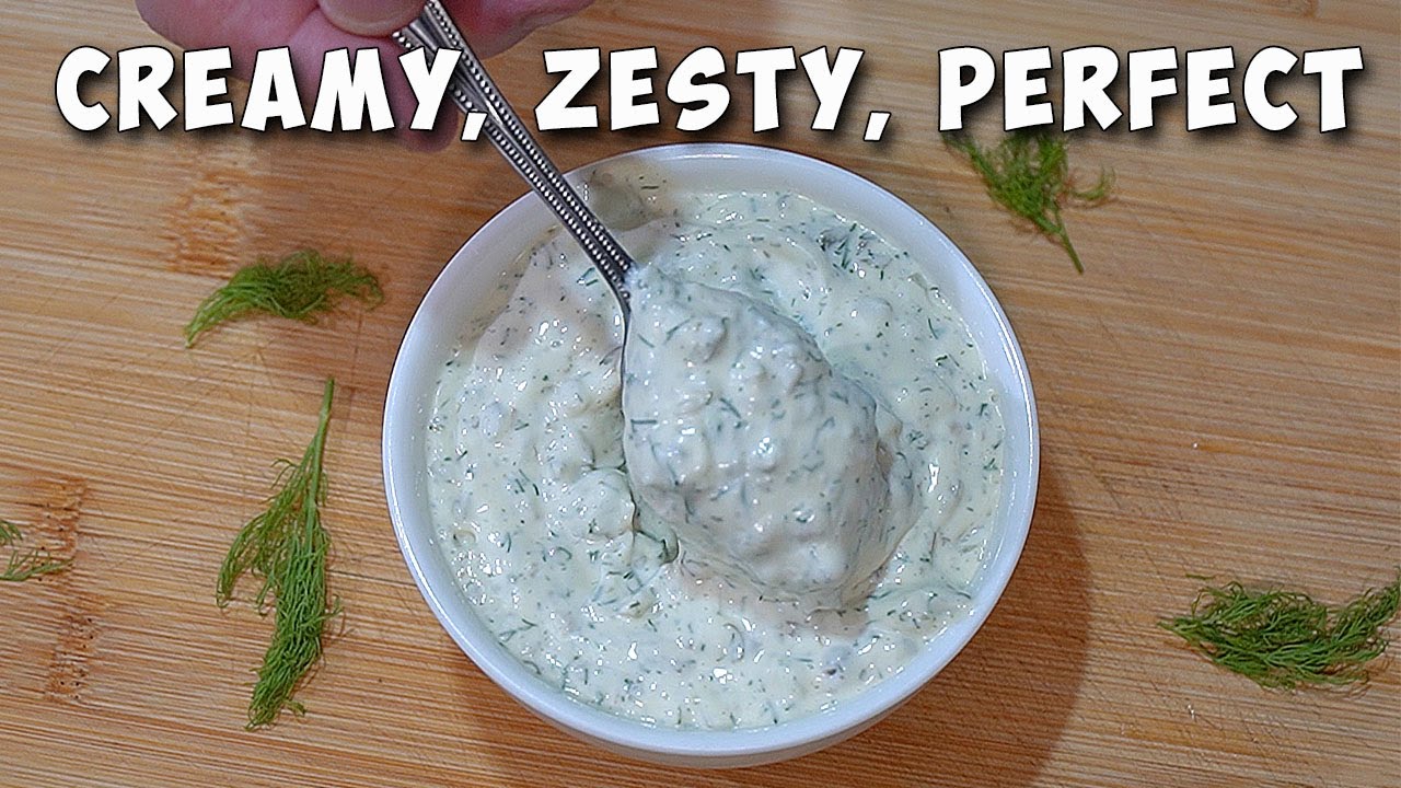 The BEST Homemade Tartare Sauce &mdash; Ready in 5 Minutes!!