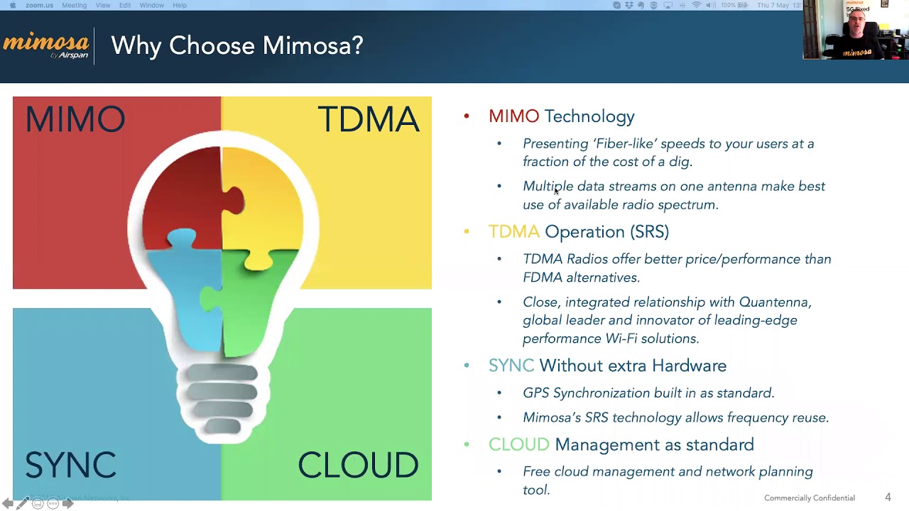 Mimosa Virtual Training 2020, Module 1 - Overview & Cloud Services