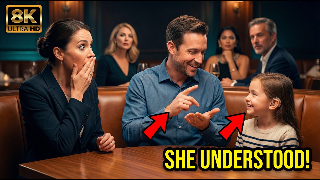 CEO Didn’t Expect This — A Single Dad’s Sign Language Made Her Deaf Daughter Smile
