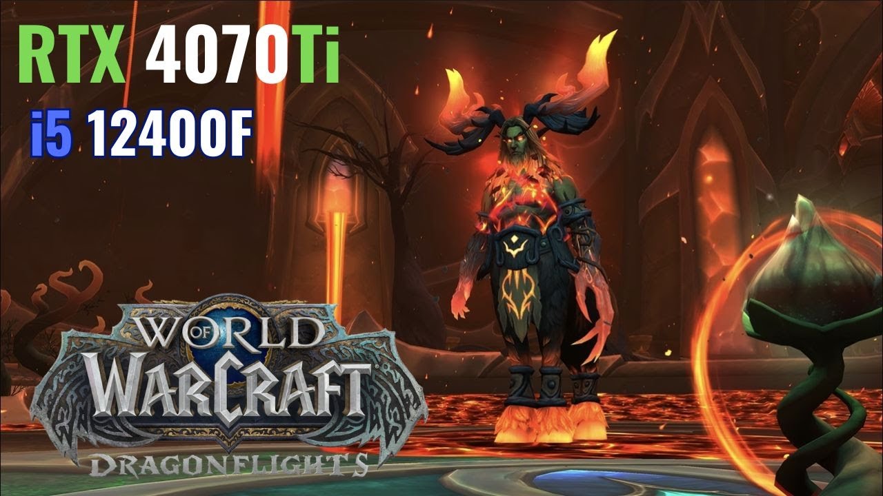 RTX 4070ti 12GB + i5 12400F | 1440p Ultrawide (21:9) | World of Warcraft Dragonflight