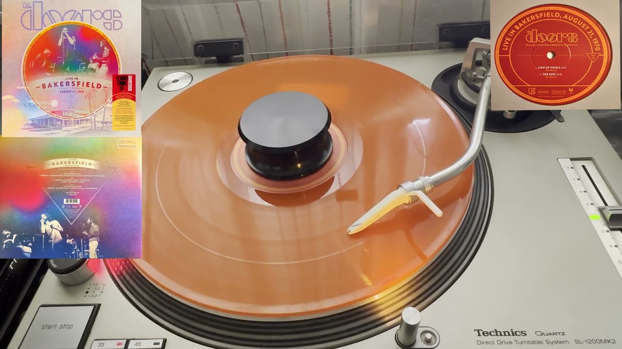 The Doors Live in Bakersfield - August 21st 1970 - 4K HQ Vinyl Rip Play Through - 2023 RSD - Side 4