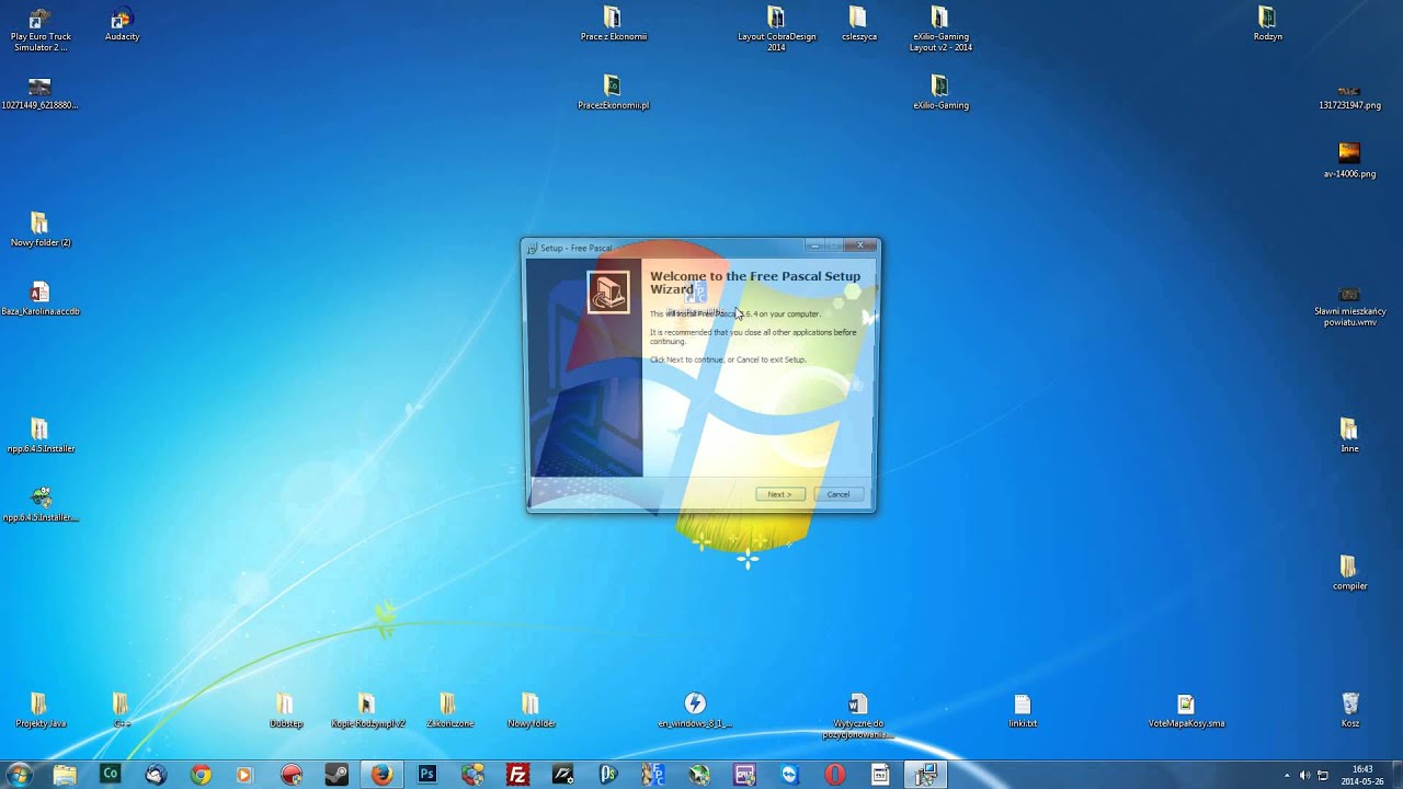 Kurs Pascal: Lekcja 1: Przygotowanie Stanowiska Pracy