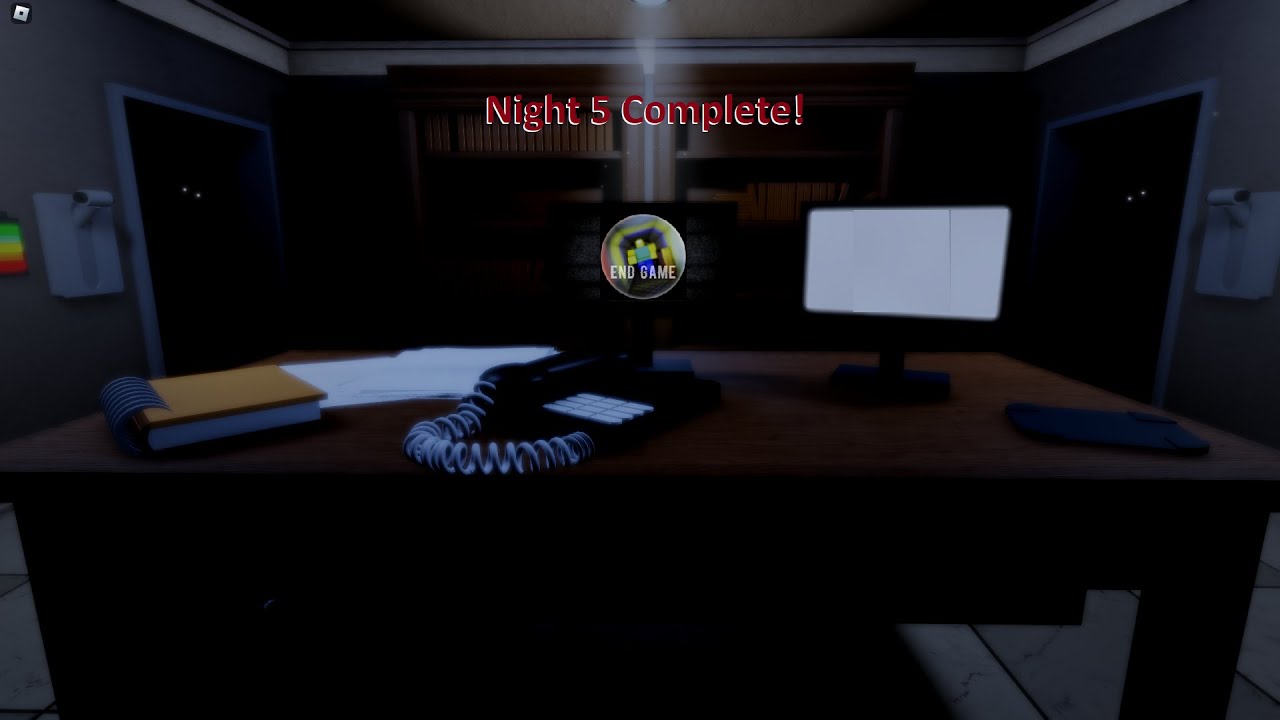 Roblox All Insanity: The Asylum - I beat Night 5! (All Max)