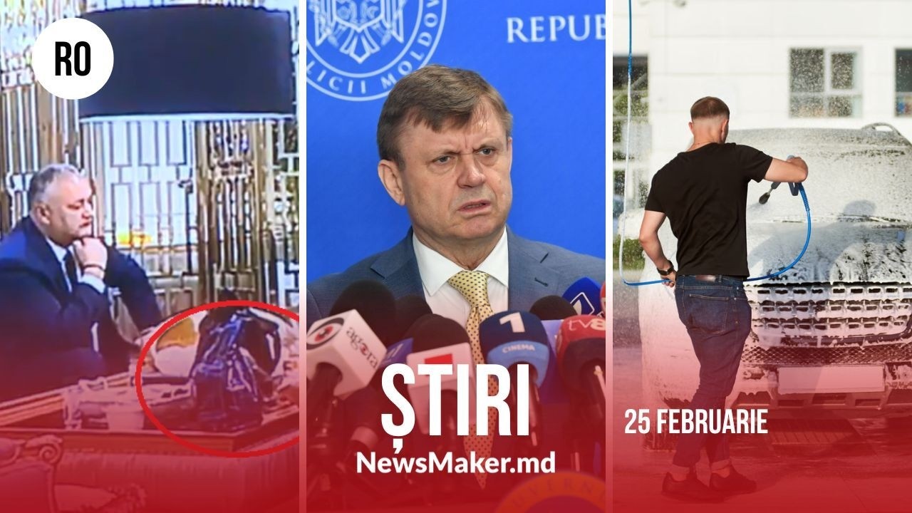 Cine a filmat kuliok-ul lui Dodon?/Se închid spălătoriile?/Oficiali din Transnistria, fără cetățenie