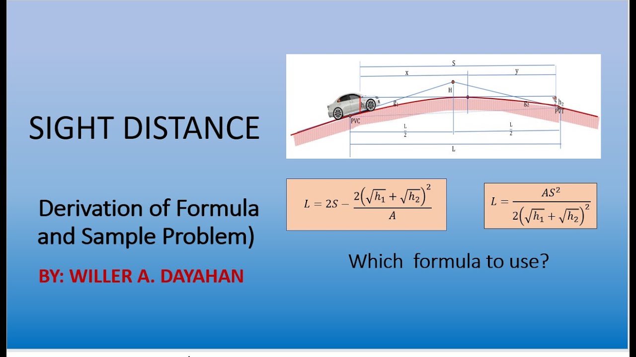 Sight Distance
