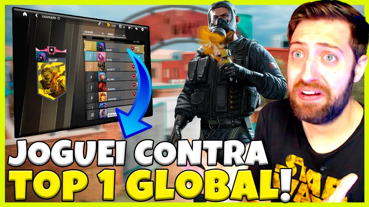 🔥 JOGUEI CONTRA TOP 1 GLOBAL do RAINBOW SIX: MOBILE E VEJA NO QUE DEU!