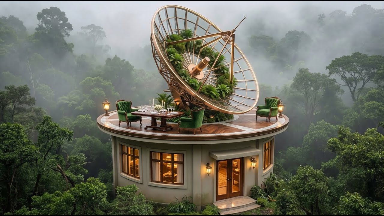 I Discovered a Secret Spy Radio Station and Turned It into a Luxury Hideaway (ASMR)