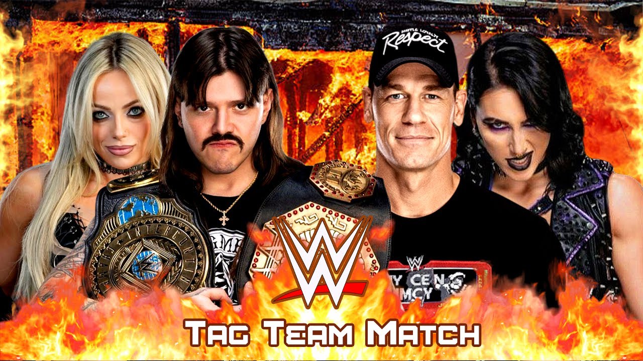 WWE Tag Team Match: Liv Morgan & Dominik Mysterio vs Rhea Ripley & John Cena 05-02-26 | WWE 2K25