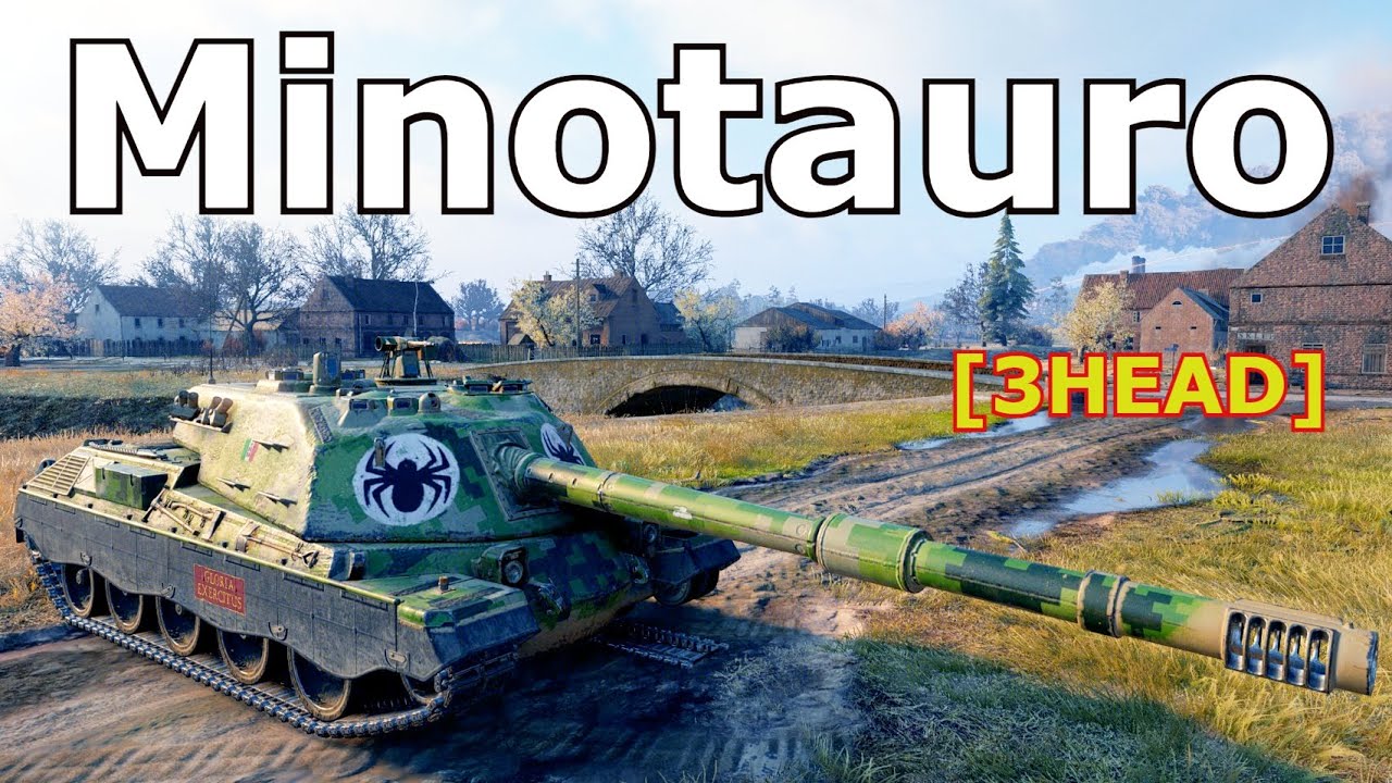 World of Tanks Controcarro 3 Minotauro - 8 Kills 10K Damage