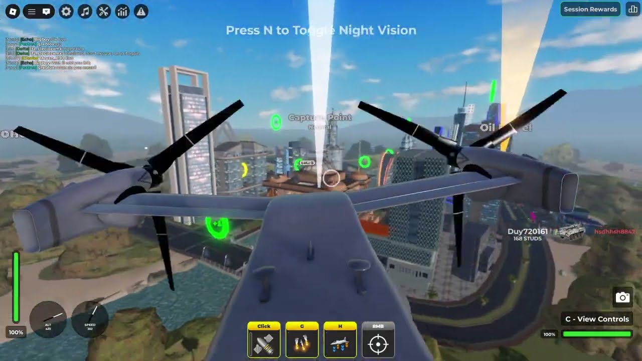 V 22 Osprey Gameplay in War Tycoon Roblox – Ultimate Air Assault & Base Upgrade!