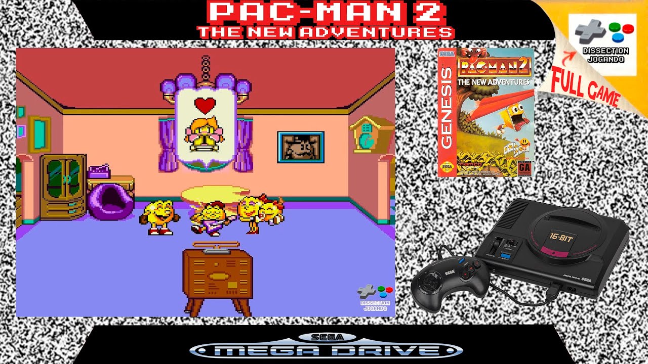 Pac-Man 2: The New Adventures (USA) - Mega Drive / Genesis (SMD/Gens) [LONGPLAY]
