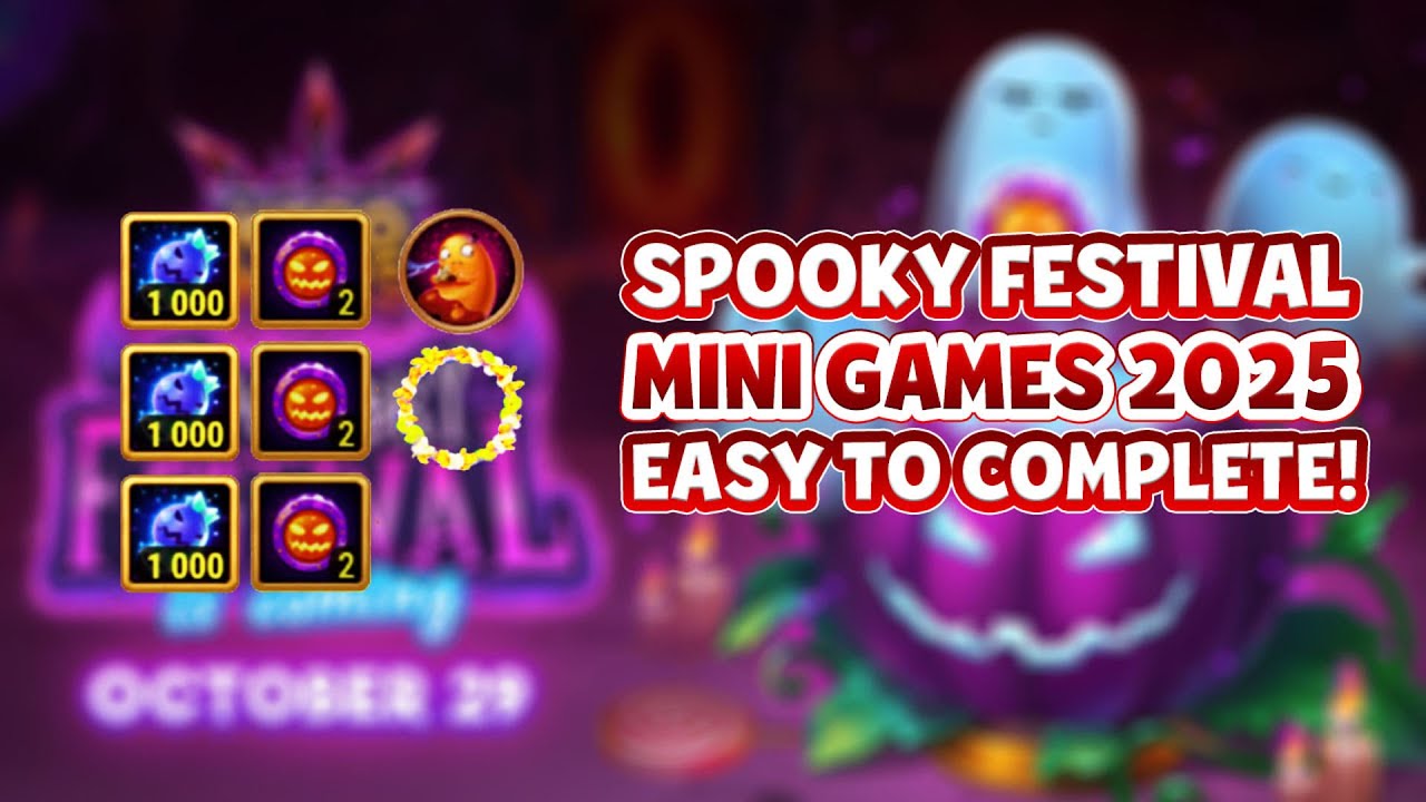 Spooky Festival's Hidden Mini Games and Rewards in Hero Wars! Halloween