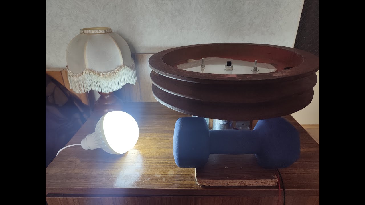 Volanta Generator 220V Energie Cinetica ! 