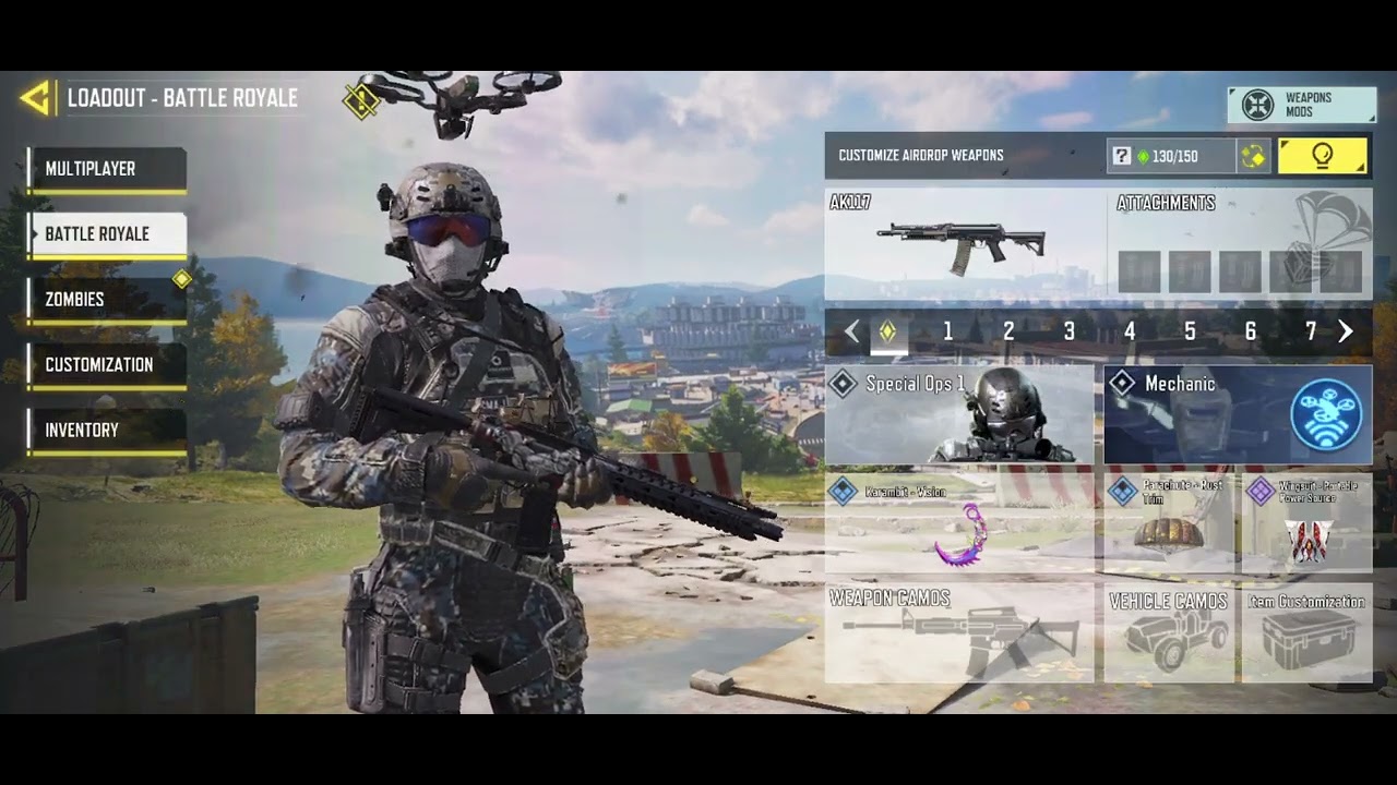 introduction to the battle royal game mode in CODM
