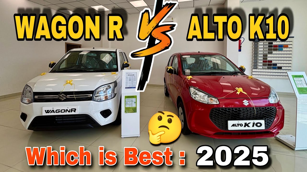 Maruti Wagonr VS Alto k10 | Which is best : 2025 | समझदार बनो सही चीज चुनो |