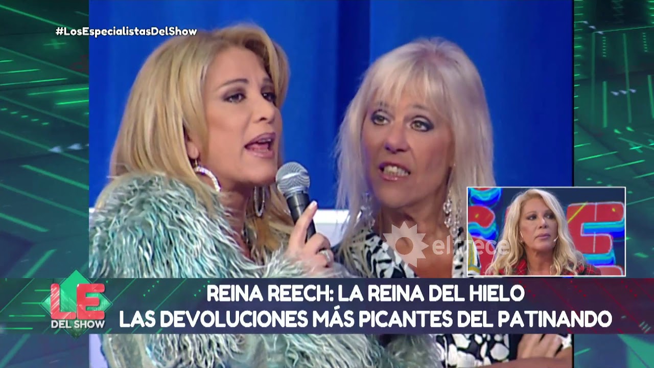 Reina Reech, la reina del hielo: Las devoluciones más picantes en Patinando