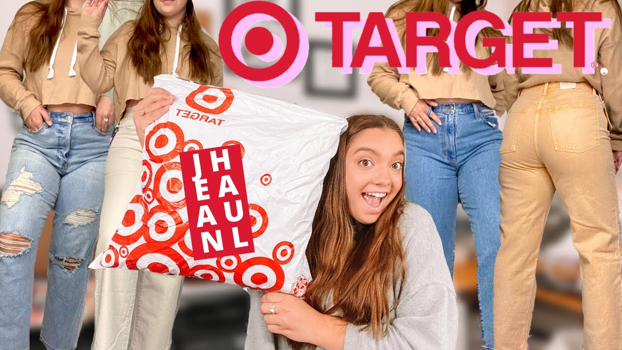 TARGET JEANS TRY ON HAUL ALL UNDER $30 Size 12 + Curve Friendly