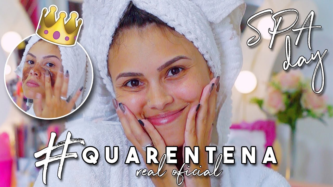 SPA DAY REAL OFICIAL DA QUARENTENA | Bia Anjos ♥