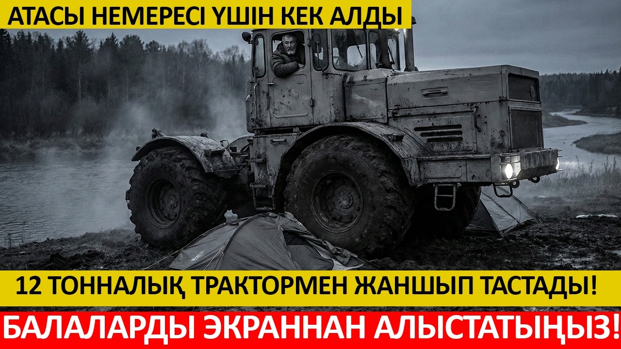 ЕКЕУІНДЕ ТРАКТОРМЕН ЕЗІП ТАСТАДЫ.ШАТЫРДА ЖАТҚАН ЖЕРІНДЕ АЯУСЫЗ ЖАЗАЛАДЫ.ОЛАР НЕМЕРЕСІН ЗОРЛАҒАН ЕДІ.