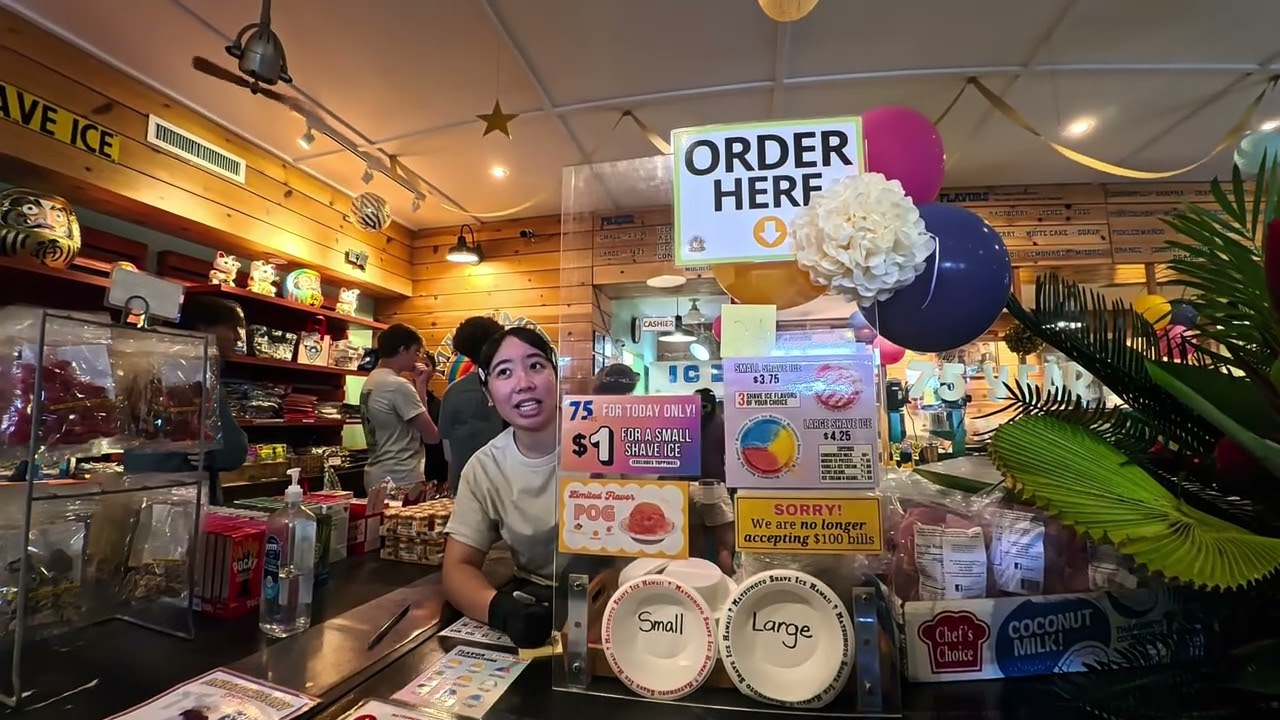 Matsumoto Shave Ice 75th Anniversary Celebration 