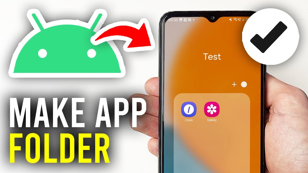 How To Make An App Folder On Android - Full Guide part