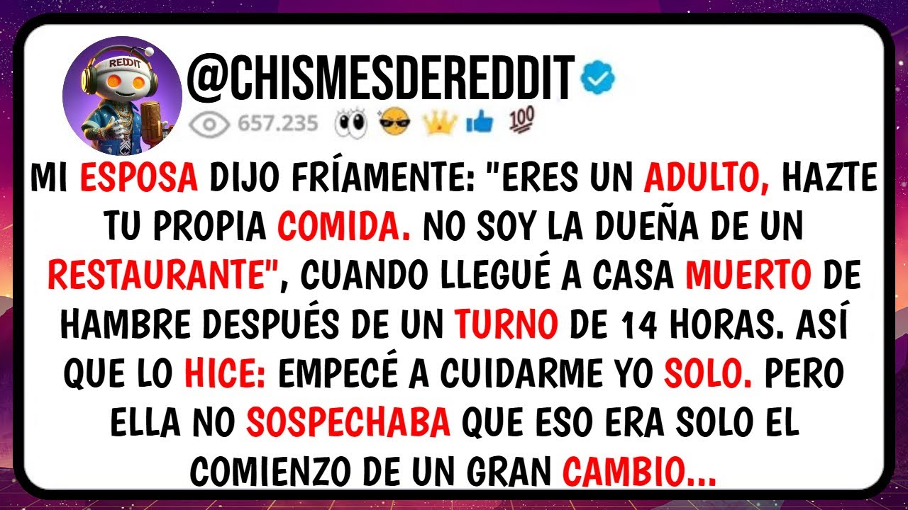 Mi ESPOSA Dijo Fríamente: 