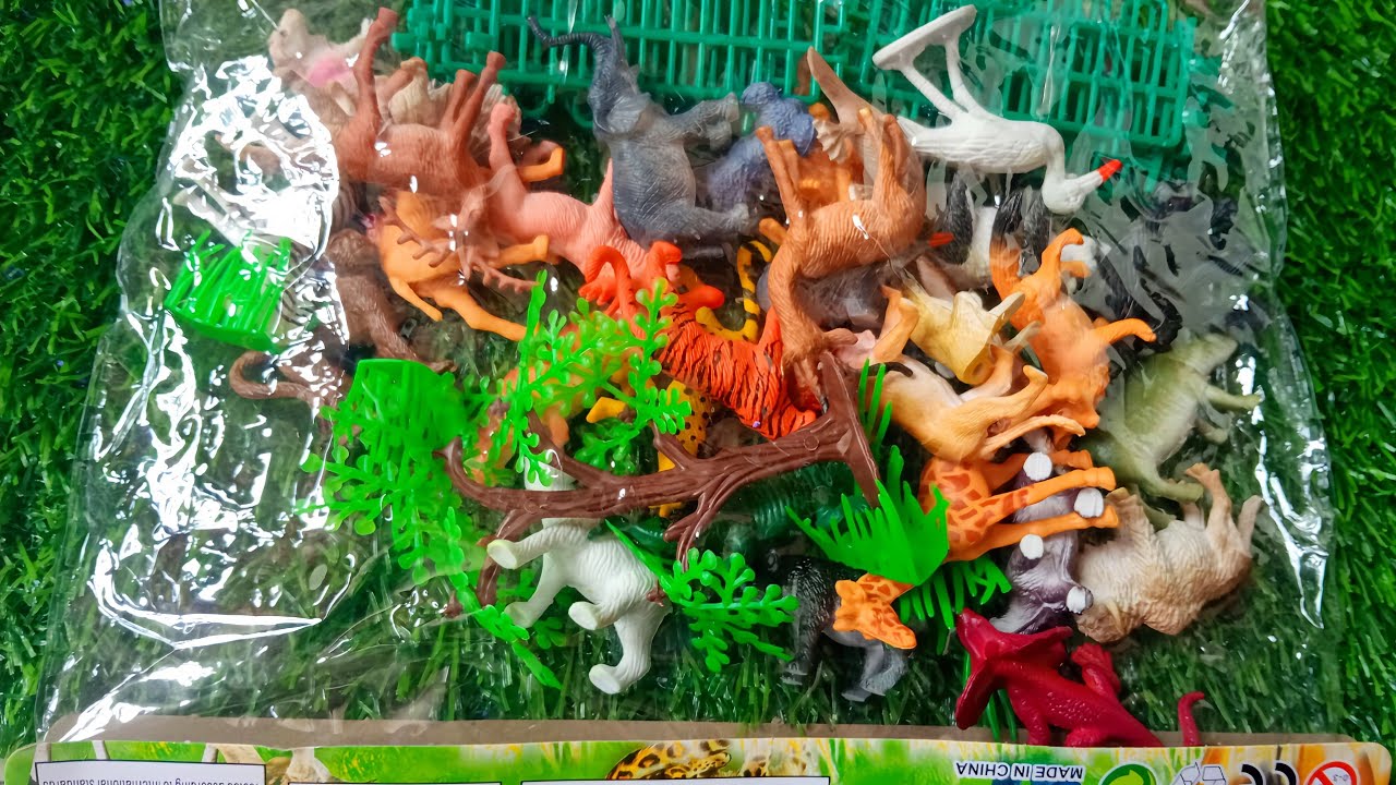 Satisfying Unboxing cow elephant Toys Collection | Toys Studio baby toye 