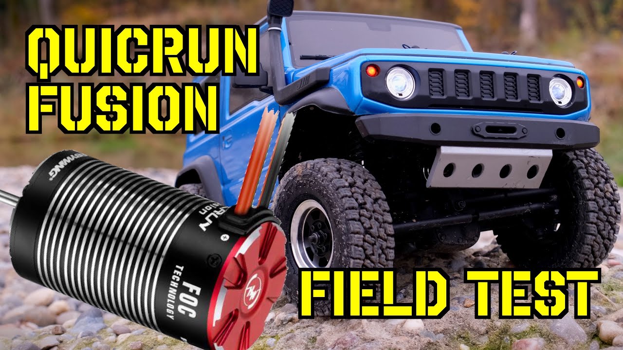 Hobbywing Quicrun Fusion 2in1 Brushless Combo - Field Test