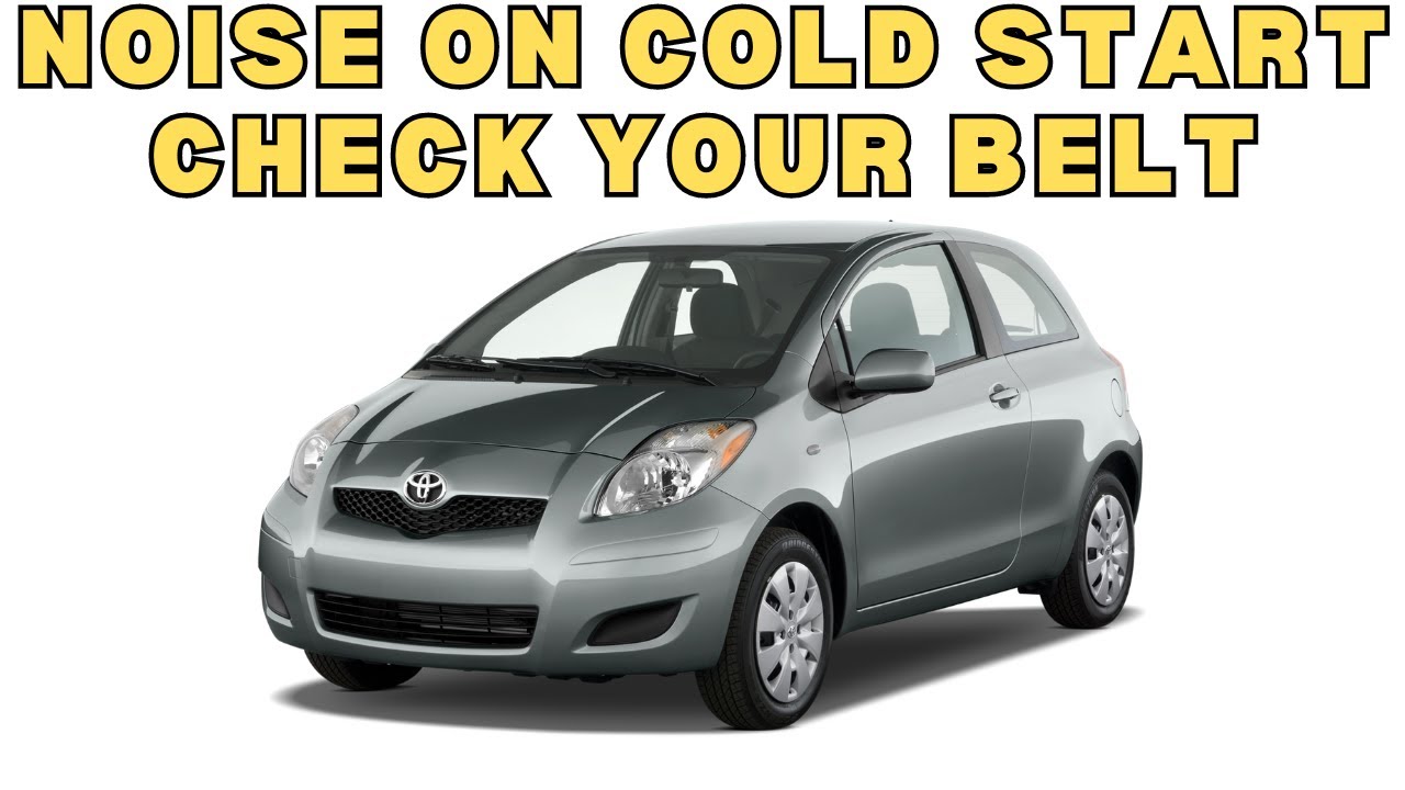 Toyota Vitz / Yaris: как устранить визг и натяжение ремня