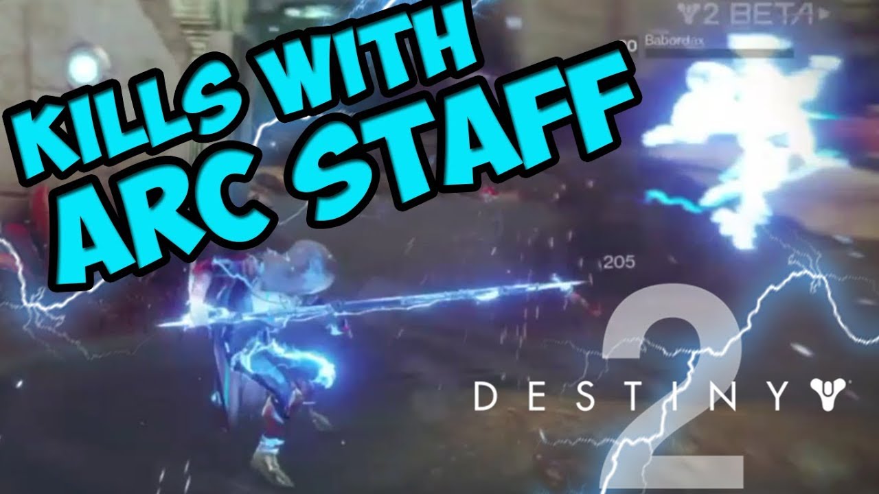 Kills With Arc Staff: Destiny 2 - Crucible Kills, Beta Gameplay