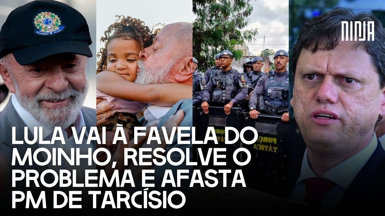 🔥Lula dá casas para famílias da Favela do Moinho e protege o povo da insana polícia de Tarcísio🔥
