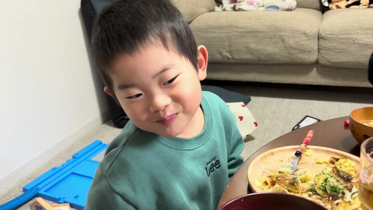 バレンタイン2026にお好み焼き食べましたね